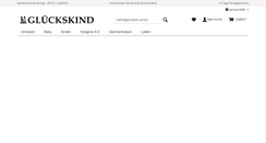 Desktop Screenshot of glueckskind-online.de