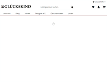 Tablet Screenshot of glueckskind-online.de